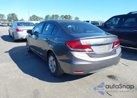 2014 Honda Civic Lx из США, поврежденный, VIN 19XFB2F56EE071737